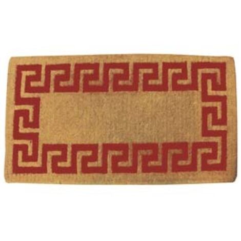 ZERBINO IMPERIALE ROSSO SPESSORE MM.38  cm.35x70, spessore cm.3,8