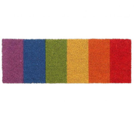 Zerbino in cocco arcobaleno