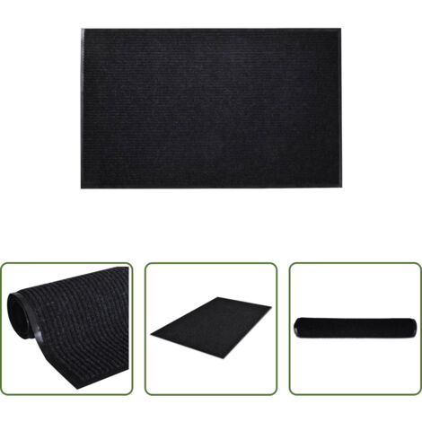 Zerbino in PVC -  Zerbino Nero 90 x 60 cm in PVC