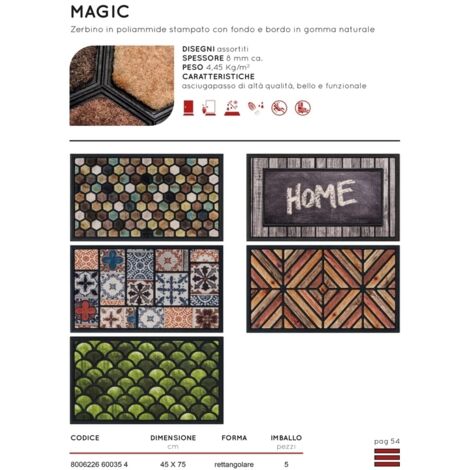 ZERBINO MAGIC CM.45X75