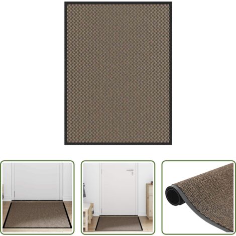 Zerbino Marrone -  Zerbino Marrone 80x120 cm