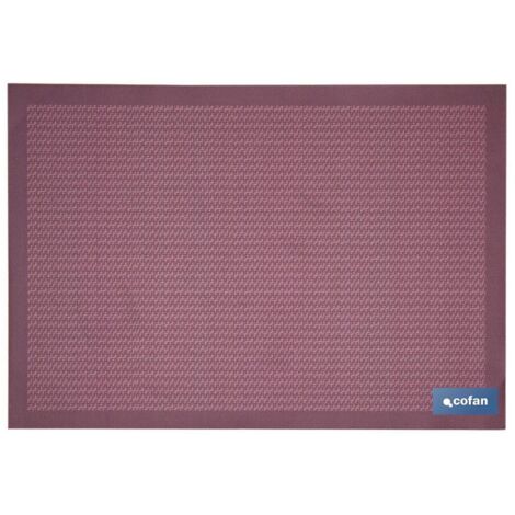 Zerbino modello Teul rosso 50x70 cm
