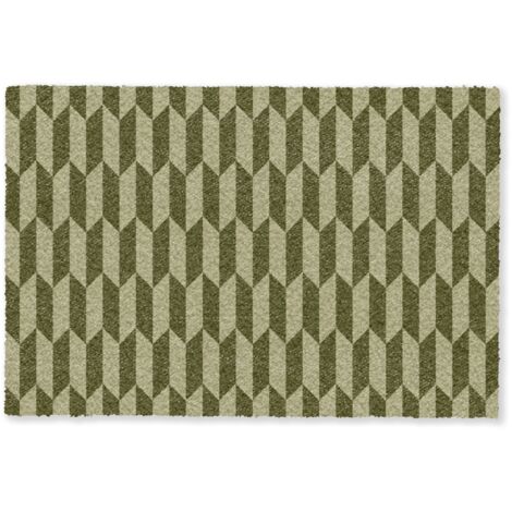 ZERBINO Motivo - Astratto - Verde - Aerei 60x40 cm