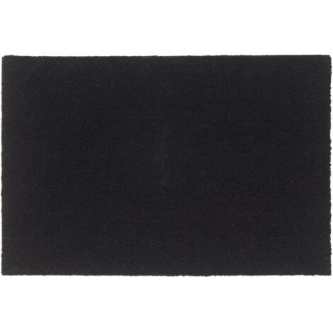 Zerbino Nero 60x90 cm Fibra di Cocco vidaXL