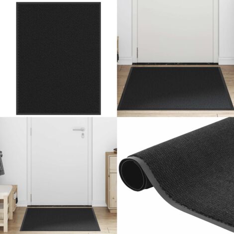 Zerbino Nero 90x120 cm - Zerbino antiscivolo - Zerbino polipropilene