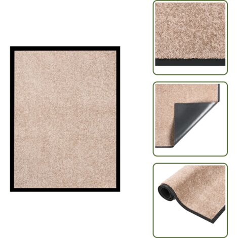 Zerbino per armadi - vidaXL Zerbino Beige 60x80 cm - Zerbino per lavanderia