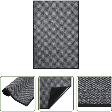 Zerbino per ingresso -  Zerbino Grigio 80x120 cm