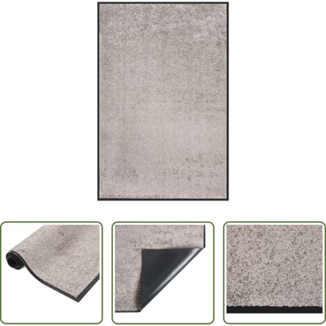 Zerbino per ingresso -  Zerbino Grigio 80x120 cm