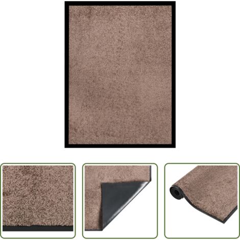 Zerbino per ingresso -  Zerbino Marrone 40x60 cm