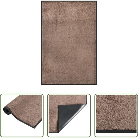 Zerbino per ingresso -  Zerbino Marrone 80x120 cm