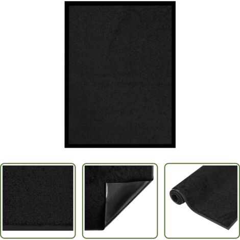 Zerbino per ingresso -  Zerbino Nero 40x60 cm