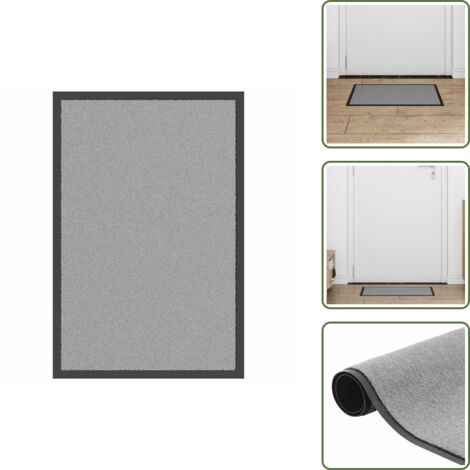 Zerbino per lavanderia - vidaXL Zerbino Grigio 40x60 cm - Zerbino per armadi