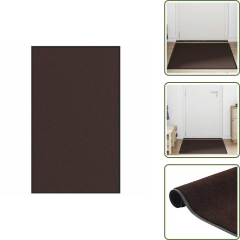 Zerbino per lavanderia - vidaXL Zerbino Marrone 90x150 cm - Zerbino per armadi