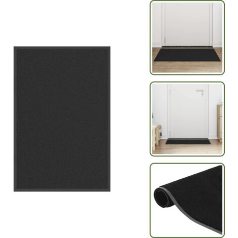 Zerbino per lavanderia - vidaXL Zerbino Nero 60x90 cm - Zerbino per armadi