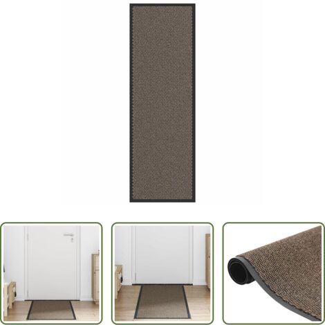 Zerbino porta -  Zerbino Marrone 60x180 cm