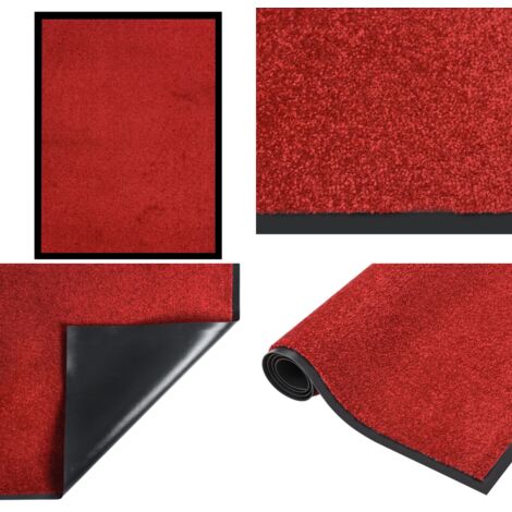 Zerbino Rosso 60x80 cm - Zerbino per ingresso - Zerbino per portico