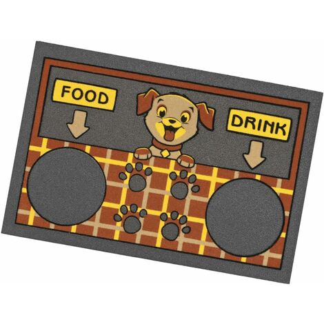 Tappeto Ingresso Esterno in Cocco - Zerbino Antiscivolo Friends con Gatti Colorati - 40x70 cm