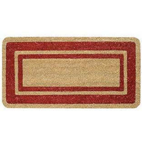 Zerbino Super Rosso Spessore Mm.17 - cm.33x70, spessore mm.17