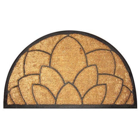 ZERBINO TAPPETO BRIXO TIP TAP COCORUB MEZZALUNA 45X75CM TAPPETI
