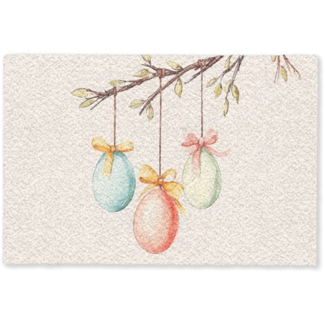 ZERBINO Torta di Pasqua - Fiocco - Uova 60x40 cm