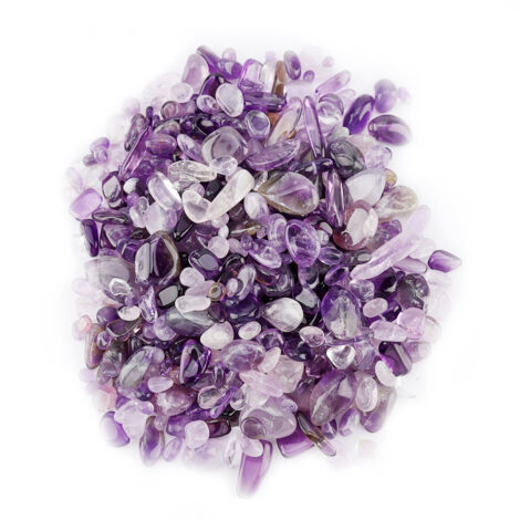 Zerkleinerte violette Naturkristall-Fliesen zur Dekoration