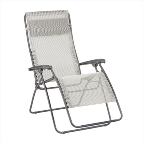 Zero-Gravity-Relaxliege-Garten  XL - Rsxa Clip XL - Batyline® Iso - Beige Seigle - Lafuma Mobilier