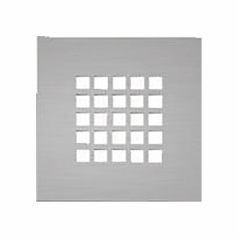 Zero: griglia di ricambio in acciaio inox