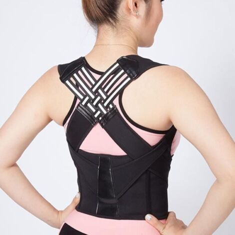 Zerodis Ceinture de correction de la posture du dos (L) Attelle De Posture Correcteur De Posture Du Dos parapharmacie orthese 60299