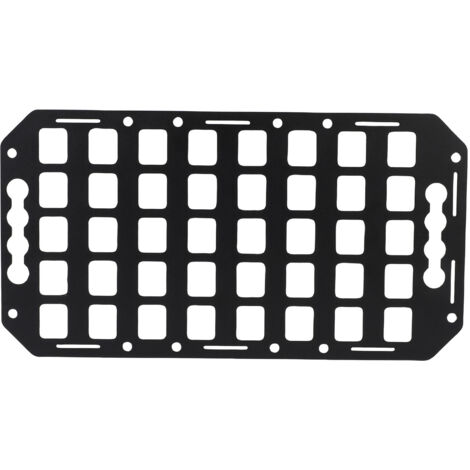 Zerodis RV Parts Zubehörpanel, Mehrzweck-Aufbewahrungsorganizer mit L-förmiger Halterung für SUVs und LKWs