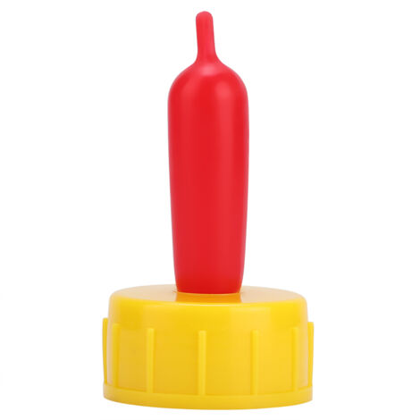 Zerodis Tétine en Silicone pour Volaille et Bétail, pour Chèvres et Moutons, Facile à Utiliser pour Nourrir les Agneaux Orphelins, Compatible avec la Plupart des Biberons, Mangeoire à Tétine Souple