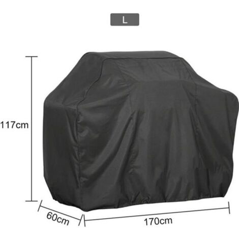 ZEROFEEL®170x60x117CM Housse Barbecue BBQ Protection Etanche Anti Poussière Anti Pluie