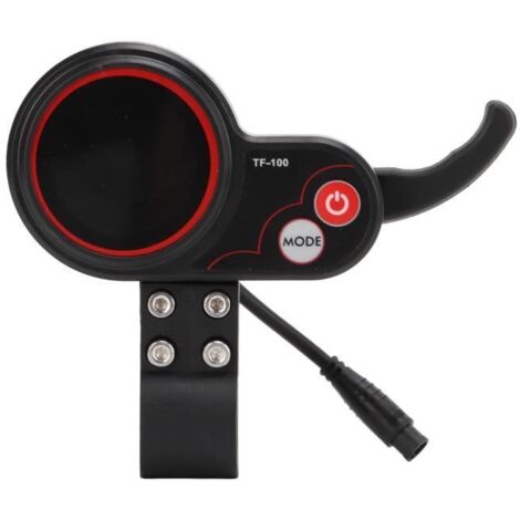 Zerone Écran TF‑100 Instrument de communication à 6 broches avec écran 48V TF‑100 pour contrôleur de scooter électrique
