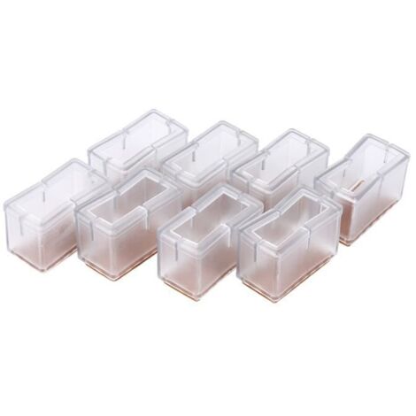 Zerone protège-pieds de chaise Capuchon de jambes, couvre-jambes, protège-jambes de capuchon de pieds, pour bricolage meuble