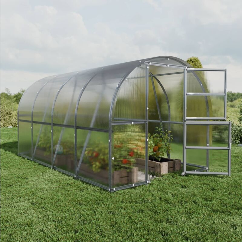 Meistro Kodas Zertifiziertes Gewächshaus Baltic Lt 3 X 4 M (12 M²), 6 Mm Polycarbonatabdeckung