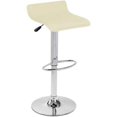 Zest Bar Stool Creamfaux Leather Kitchen Bar Stools