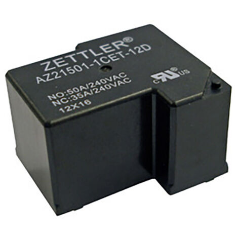 Zettler Electronics AZ21501-1AET-12DF Printrelais 12 V/DC 50 A 1 Schließer 1 St.