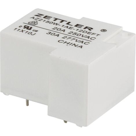 Zettler Electronics AZ2150W-1AE-12DEFT Relè per PCB 12 V/DC 30 A 1 NA 1 pz.