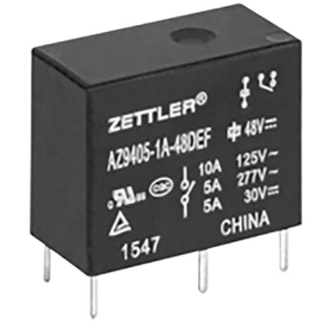 Zettler Electronics AZ9405-1A-24DSEF Printrelais 24 V/DC 10 A 1 Schließer 1 St.