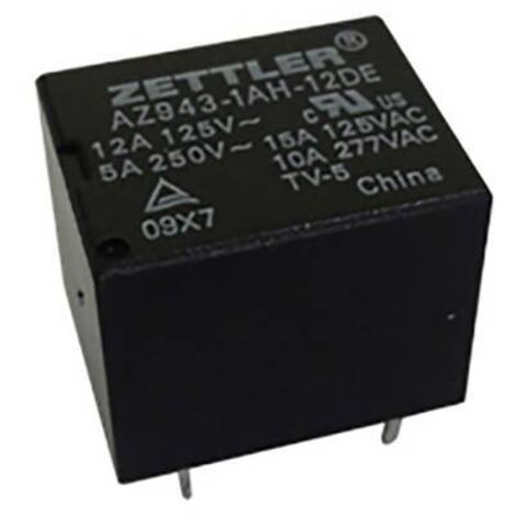 Zettler Electronics AZ943-1CH-24DEFGW Relais pour circuits imprimés 24 V/DC 15 A 1 inverseur (RT) 1 pc(s) Y746632