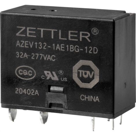 Zettler Electronics AZEV132-1AE1BG-12D Power relè 12 V/DC 32 A 1 NA 1 pz.