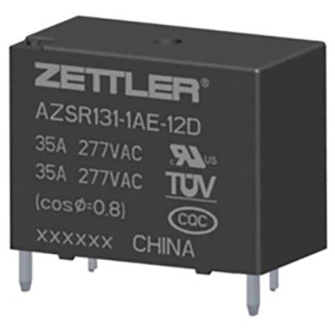 Zettler Electronics AZSR131-1AE-24DGW Relais pour circuits imprimés 24 V/DC 35 A 1 NO (T) 1 pc(s) Y740772