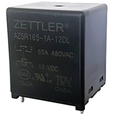 Zettler Electronics AZSR165-1A-24DL Relè per PCB 24 V/DC 80 A 1 NA 1 pz.