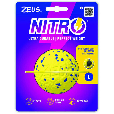 Zeus Nitro Pelotas ligeras y resistentes con núcleo de goma