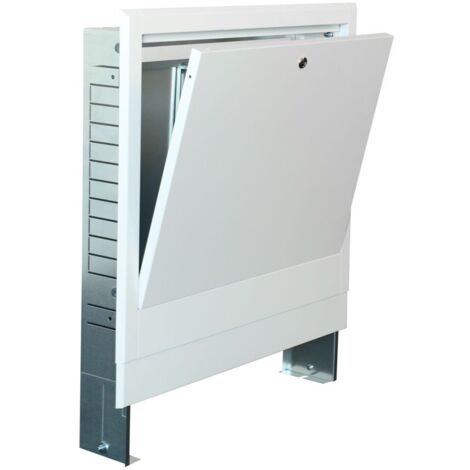 Zewotherm Verteilerschrank Objekt Unterputz 3 680mm breit, 6-8 Heizkreise