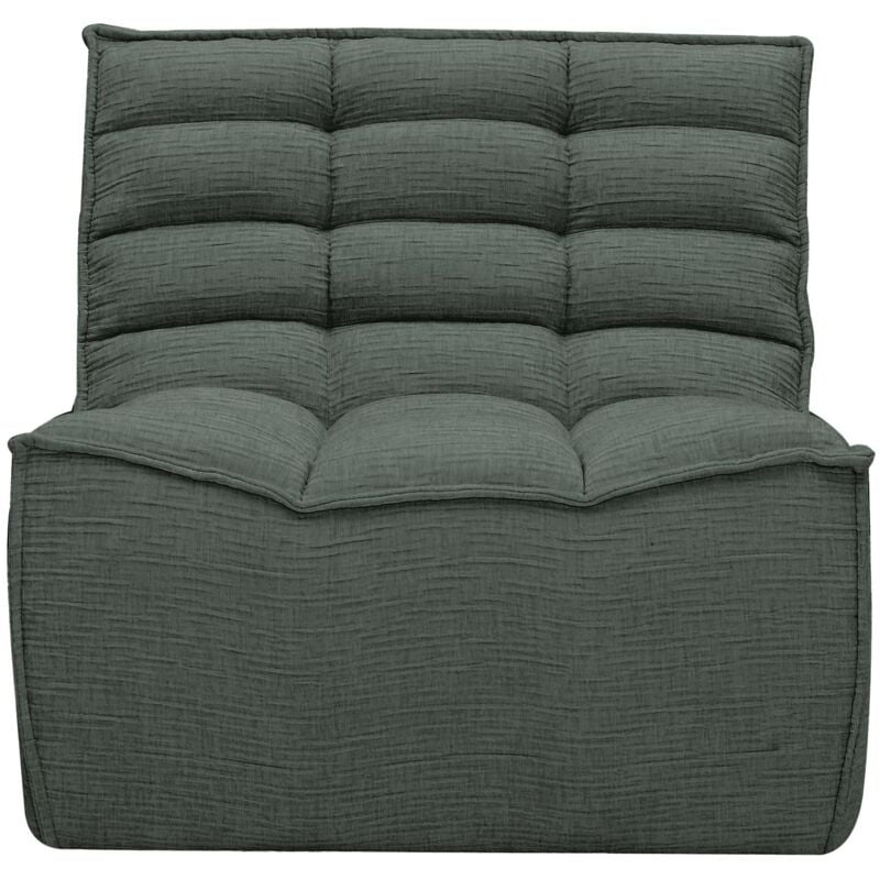 Mobilier Deco - zeyna - Fauteuil modulable en tissu vert