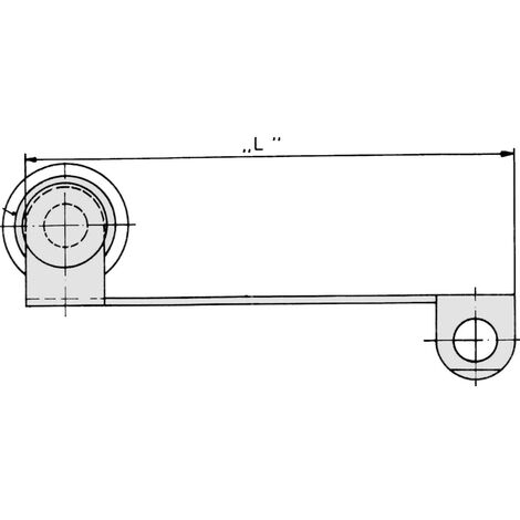 ZF 71400260 71400260 Zusatzbetätiger Rollenhebel   1 St.