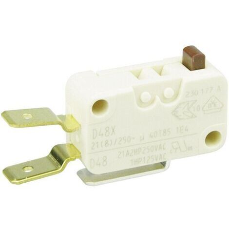 ZF D459-V3RA Microrupteur D459-V3RA 250 V/AC 16 A 1 x On/(On) à rappel 1 pc(s) D72571