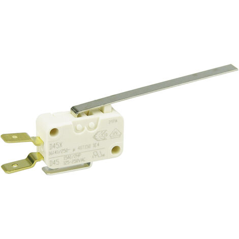 ZF D45U-V3LL Mikroschalter D45U-V3LL 250 V/AC 16 A 1 x Ein/(Ein)  tastend 1 St.
