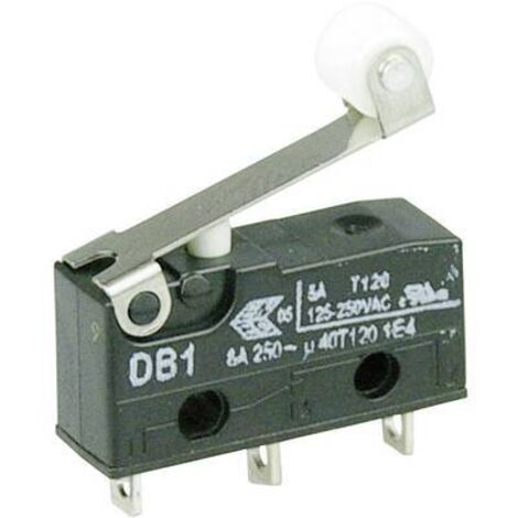 ZF DB1C-A1RB Microrupteur DB1C-A1RB 250 V/AC 6 A 1 x On/(On) à rappel 1 pc(s) D72813