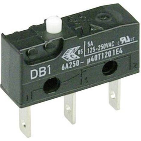 ZF DB1C-B1AA Microrupteur DB1C-B1AA 250 V/AC 6 A 1 x On/(On) à rappel 1 pc(s) D72453